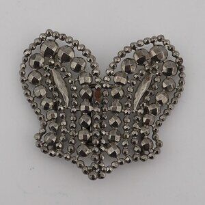 Vintage Cut Steel Nurses Belt Buckle